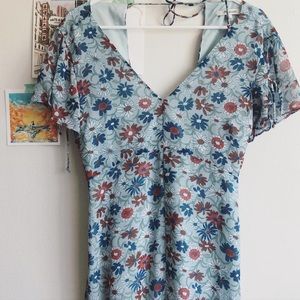 Madewell floral dress